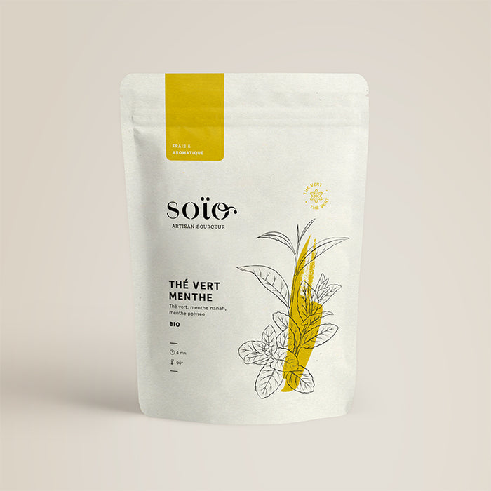 Thé Vert Menthe - 100 g